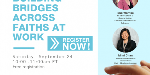 Building Bridges Across Faiths At Work, with Sue Warnke & Mimi Chan, September 24, 2022